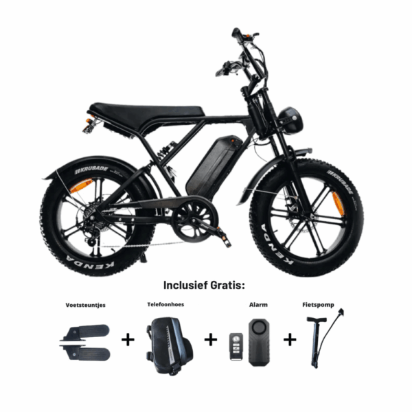 Ouxi H9 - Hydraulische remmen - Zwart